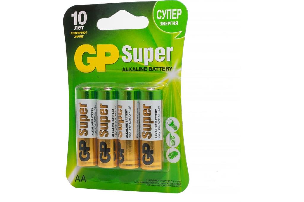  GP BATTERIES GP Super Alkaline 15 A .4 .  /.