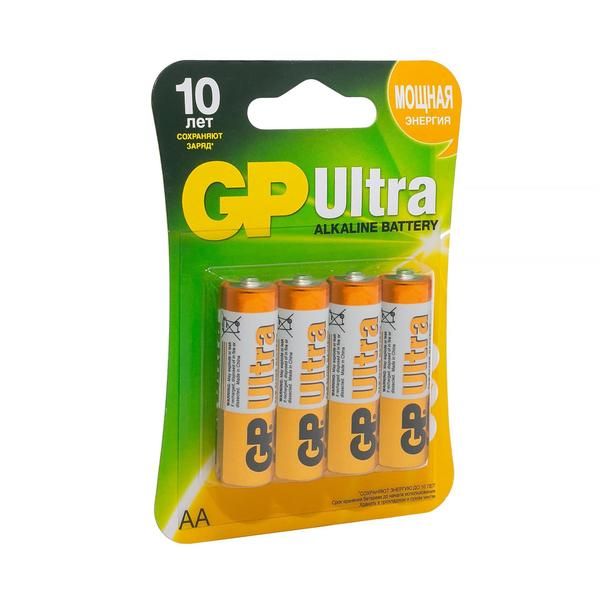  GP BATTERIES GP Ultra Alkaline 15 AA . 4 .  /.