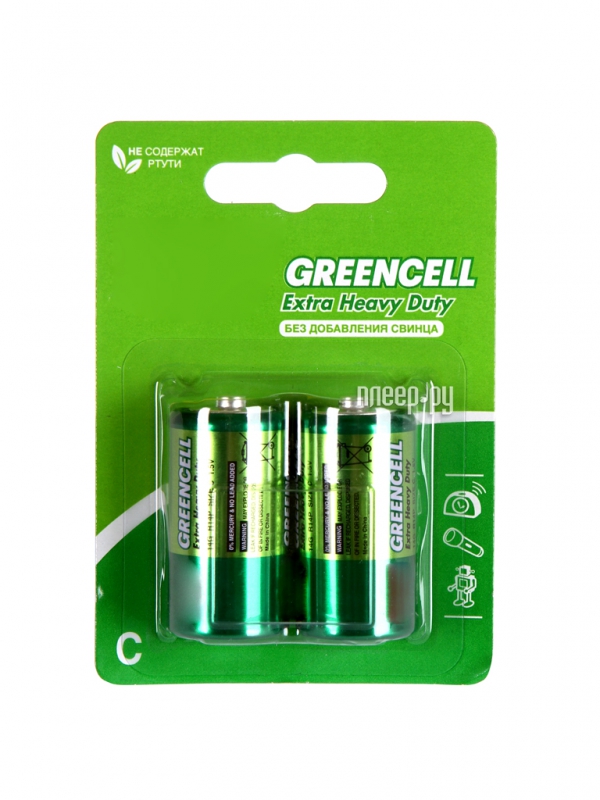  GP BATTERIES GP GreenCell 14G C - 2 .  /