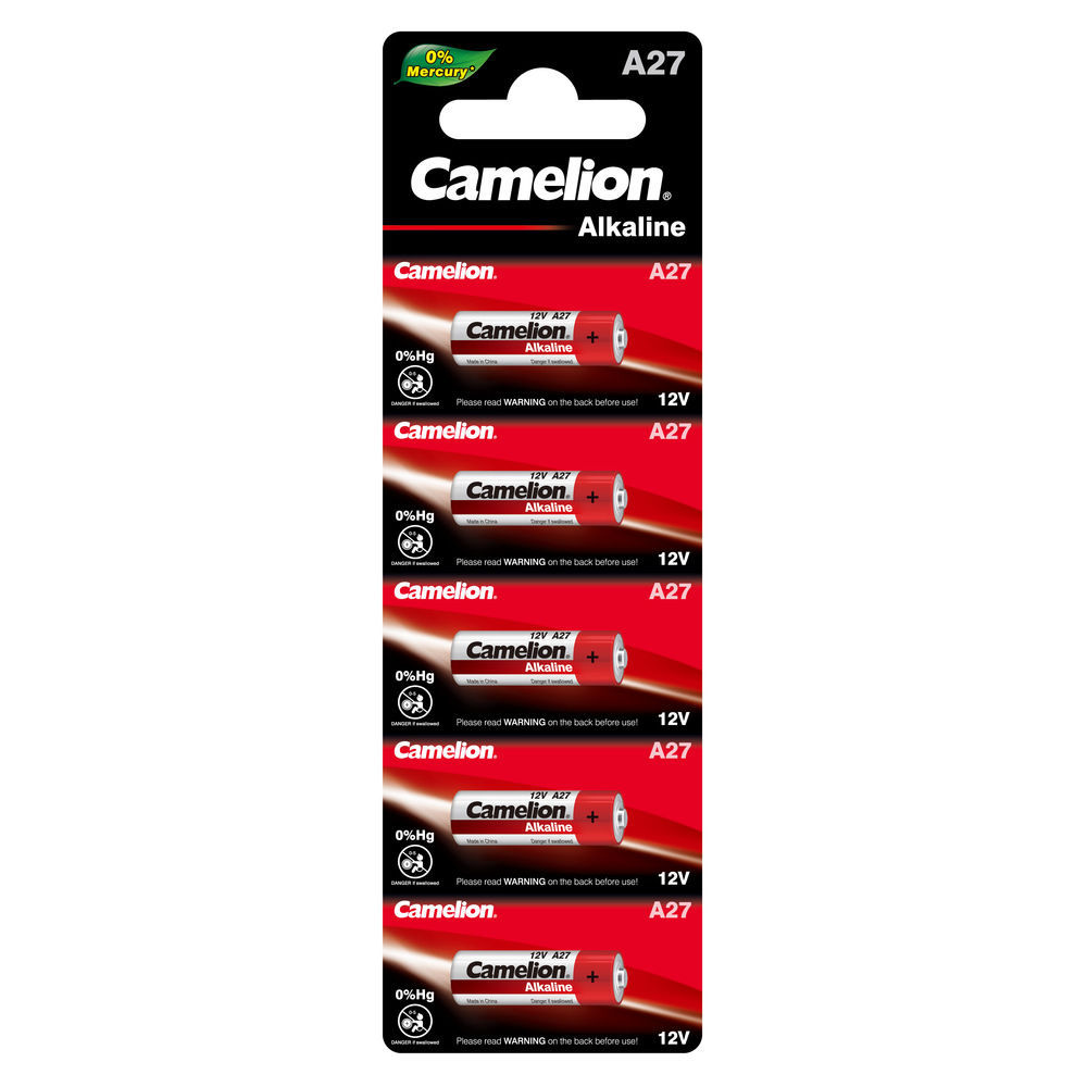  LR27A BL*5 Camelion Mercury Free