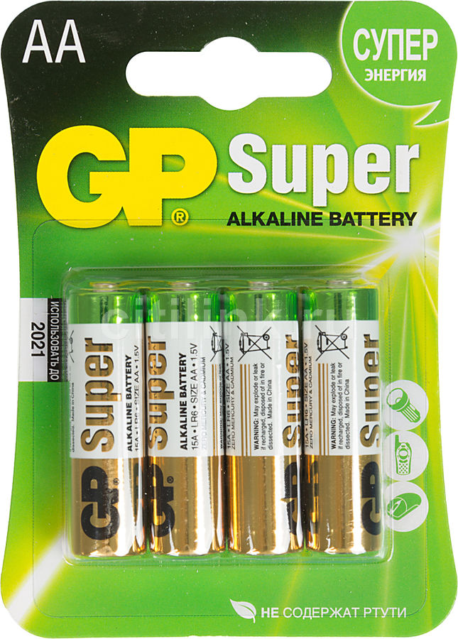  GP BATTERIES GP GreenCell 24G   - 4 .  