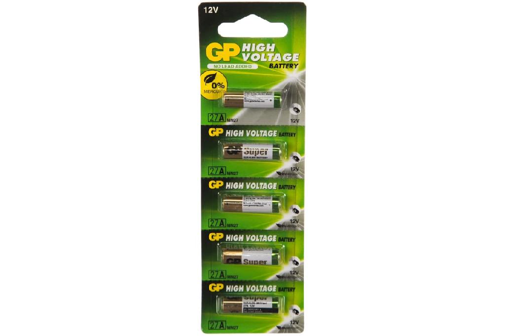  GP BATTERIES GP High Voltage 12B 27AF - 5.  /-