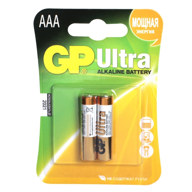  GP BATTERIES GP Ultra Alkaline 24 AA  .2 .  /.