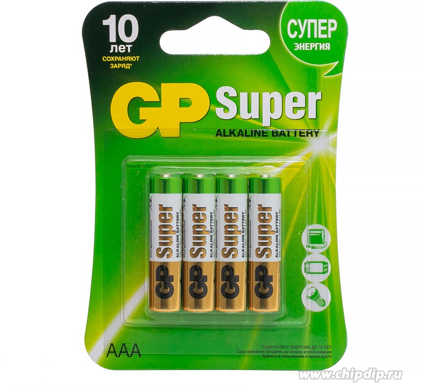  GP BATTERIES GP Super Alkaline 24 A  . 4 .  /.