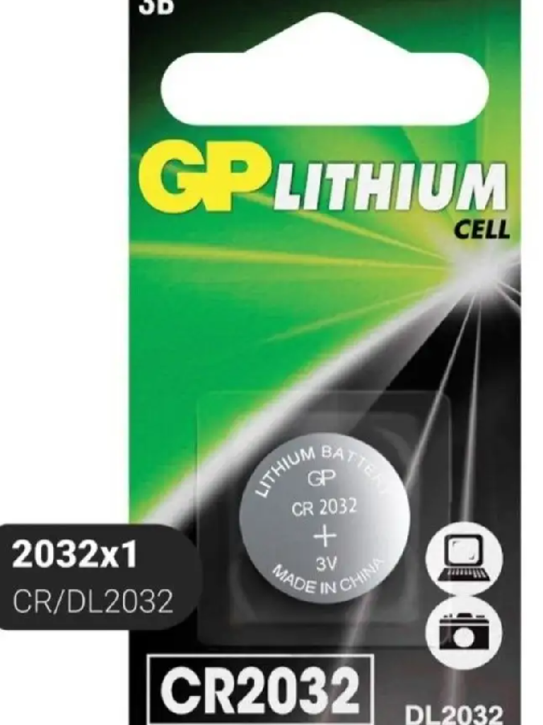   GP BATTERIES  GP Lithium CR2032 - 1 .  /